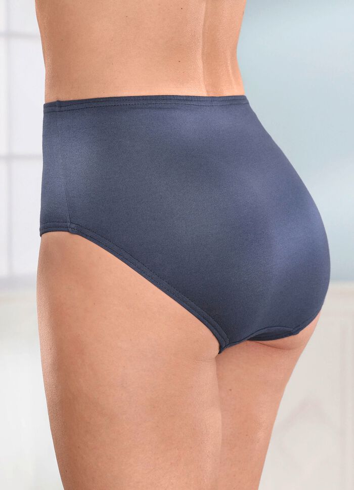 Set van vijf slips met elastische tailleband 