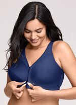 Glamorise steunbeha met sluiting aan de voorkant MARINE