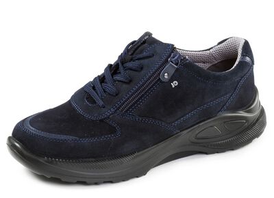 Trendy dames veterschoenen, breedte K, met uitneembaar voetbed 