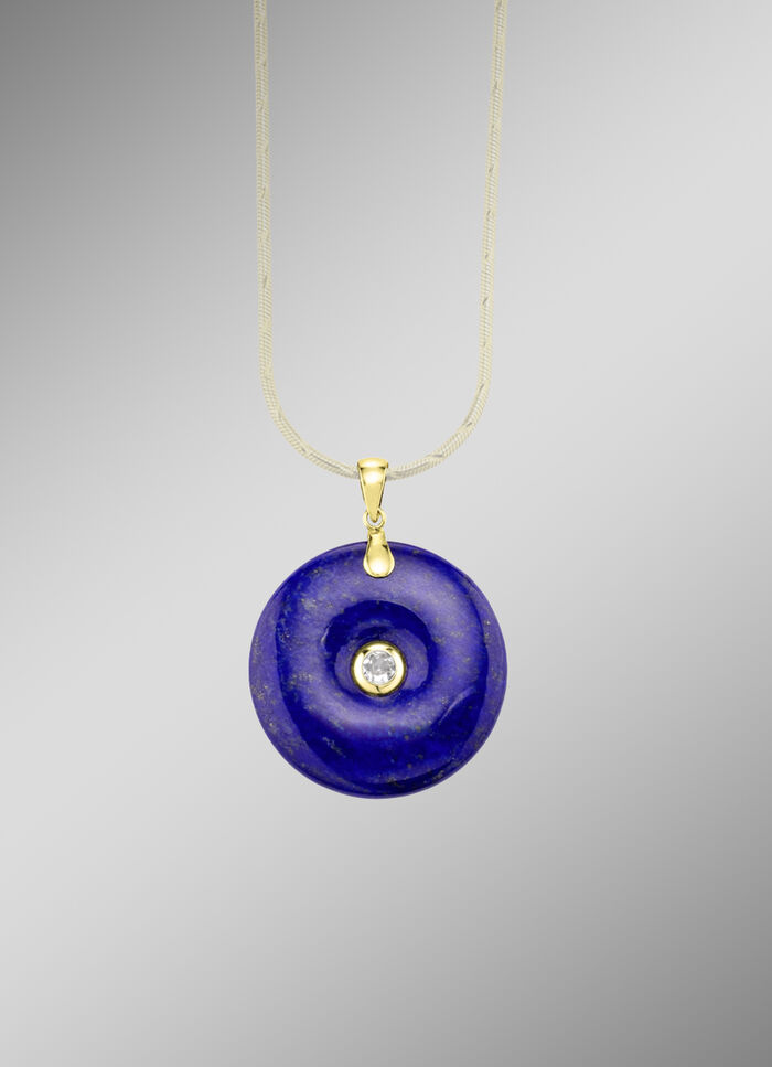 Kettinghanger met lazuursteen 