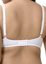 Triumph Amourette beugelbh met elastische kant WIT