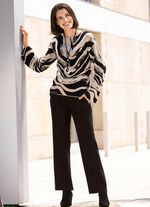 Trui met jacquardmotief 