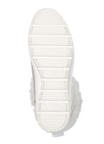 ELENA EDEN, gevoerde dameslaarzen, winterschoenen, breedte G, met uitneembaar voetbed PARELWIT-GRIJS