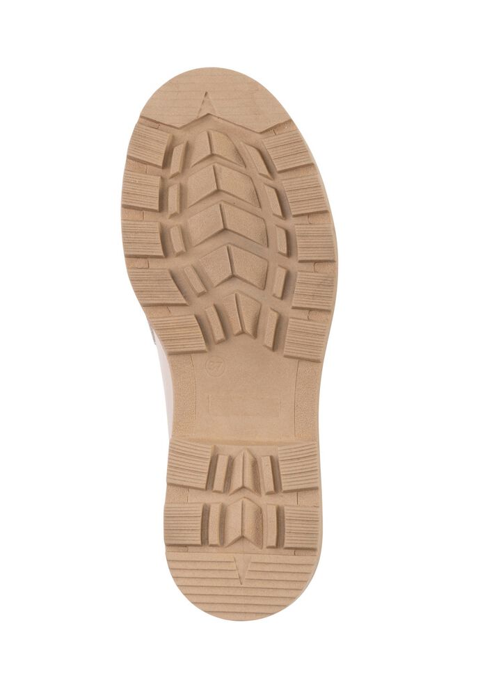 Andrea Conti loafers met een elegante decoratieve ketting BEIGE