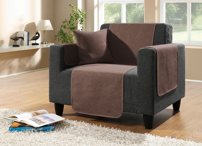 Woonaccessoires met antisliplaag BRUIN