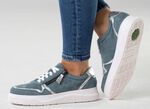 ELENA EDEN sneakers met contrasterende biezen 