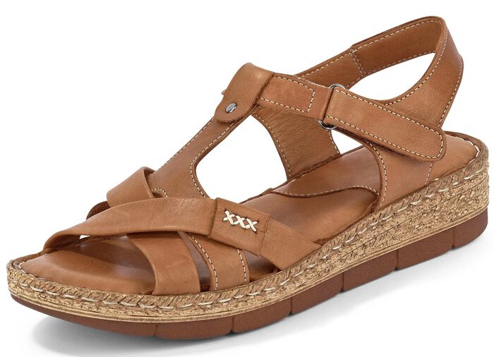 Andrea Conti barsandaal van rundnappaleer COGNAC