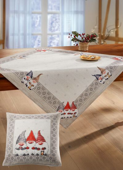 Tafel- en kamerdecoratie met kaboutermotieven 