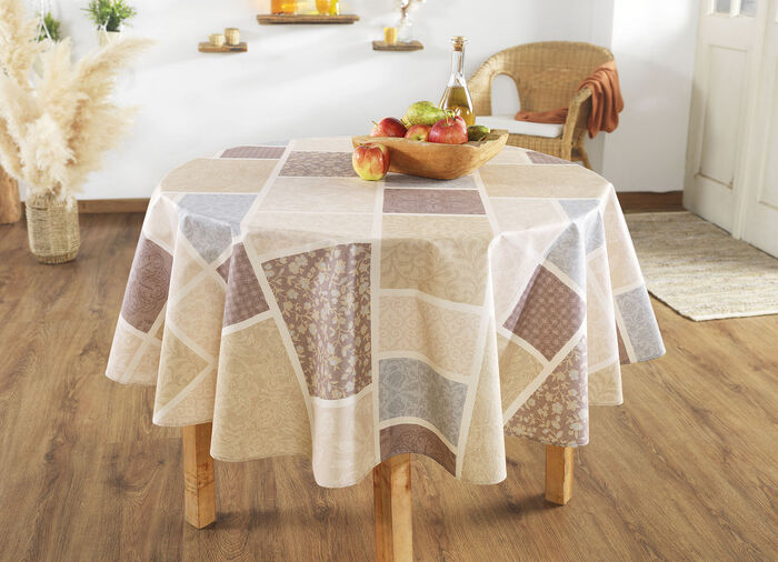 Tafelkleed met patchworklook 