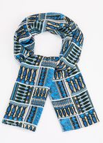 Sjaal met fantasiemotief 