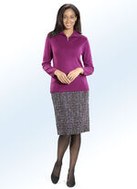 Rok met rechte pasvorm 