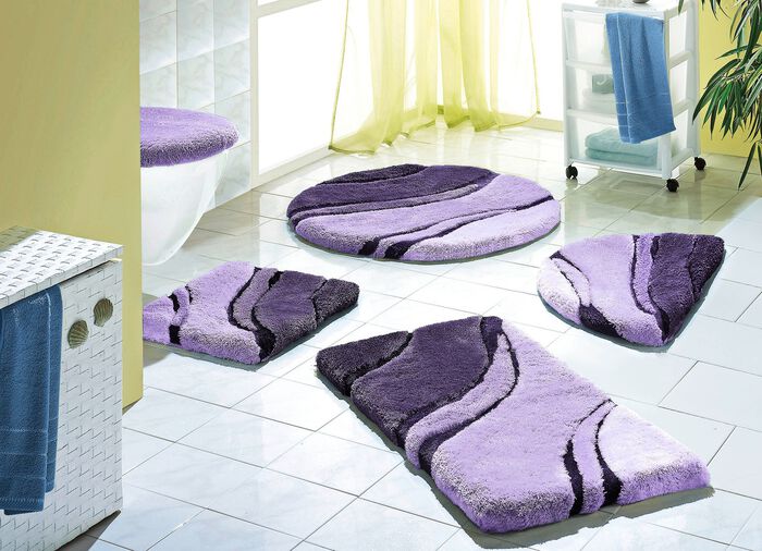 Moderne badkamerset van Kleine Wolke PAARS