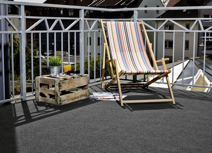 Robuust kunstgrastapijt ANTRACIET