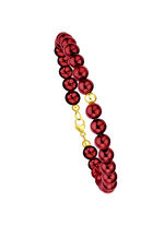 Armband met echte granaat 