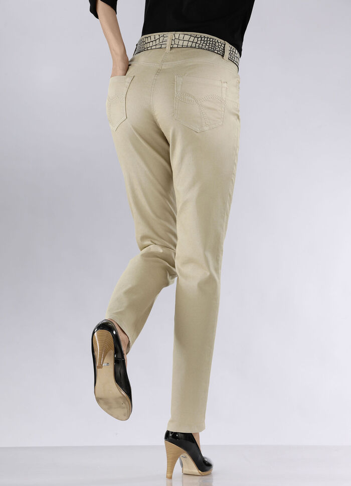 Power-stretch-jeans ZAND