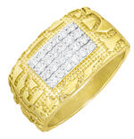 Herenring met 24 diamanten 