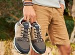 Rieker sneakers met vetersluiting BEIGE-BRUIN-ZWART