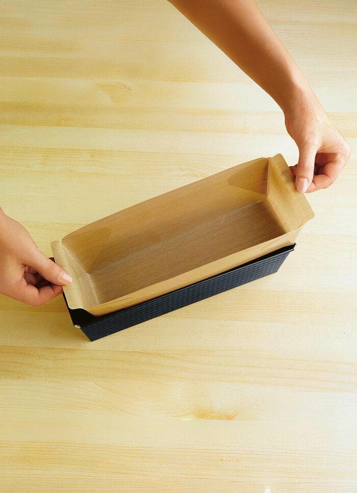 Bakfolieset, 2 stuks, scheurvast BRUIN