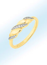 Damesring met diamanten 