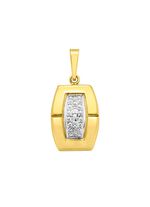 Moderne hanger met diamant 