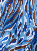 Shirt met strass-versiering op de voorkant 