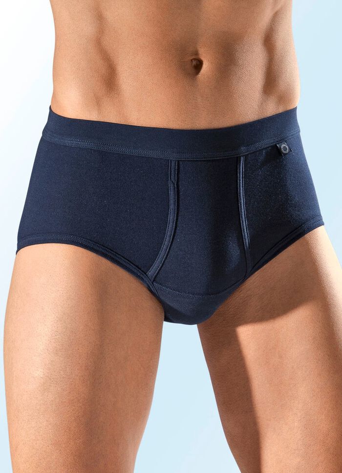 Pfeilring driepack slips, effen 