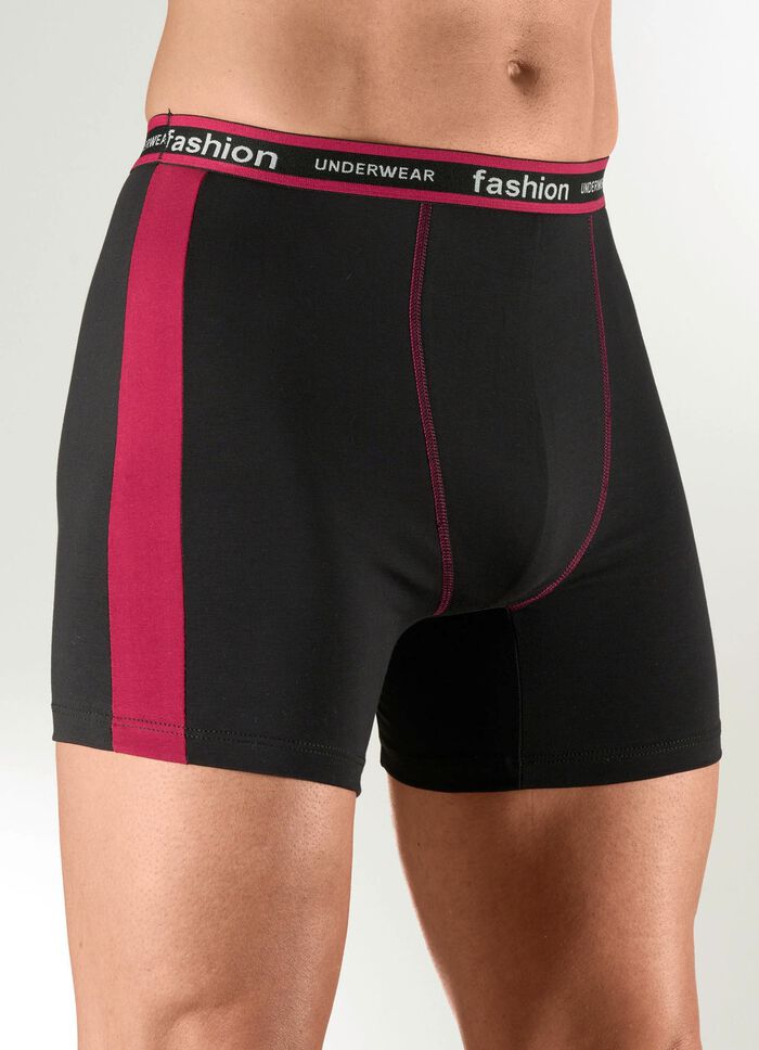 Drie-pack broeken met zij-inzetstukken 