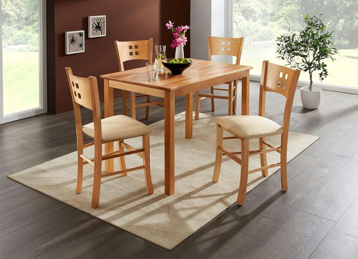 Combinatie sterke stoelen, set van 2 BEUKENCR&Egrave;ME