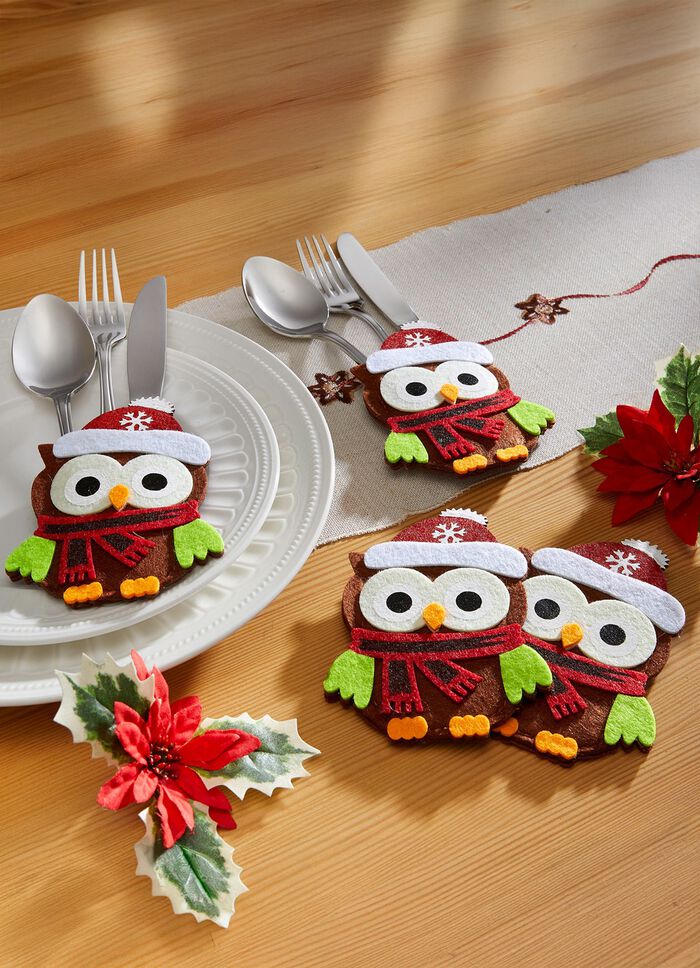 Bestekzakjes, set van 4 