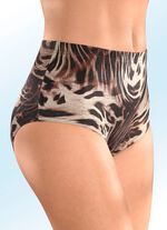 Verpakking met vier slips met roofdierdessin 