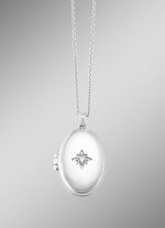 Medaillon met ankerketting 