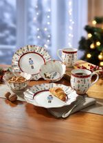 Notenkraker ontbijtset, 6-delig 