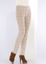 Broek met glencheck-design 