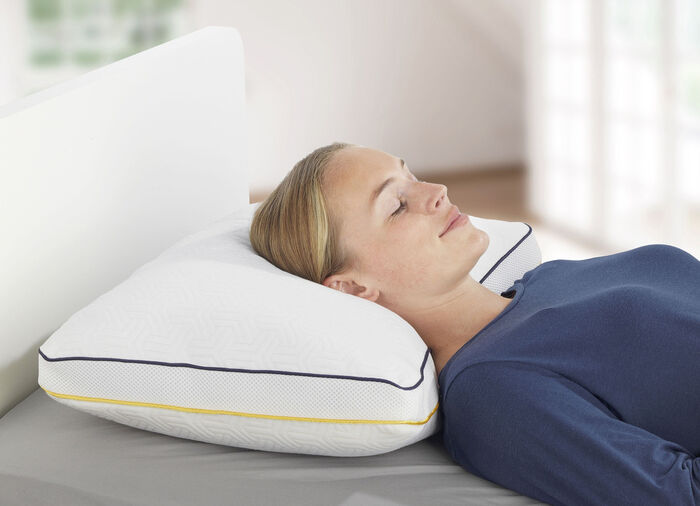 Kussen met gelschuimvlokkenvulling 