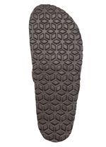 Klassieke herenklompen, met verstelbare gesp OLIJFGROEN