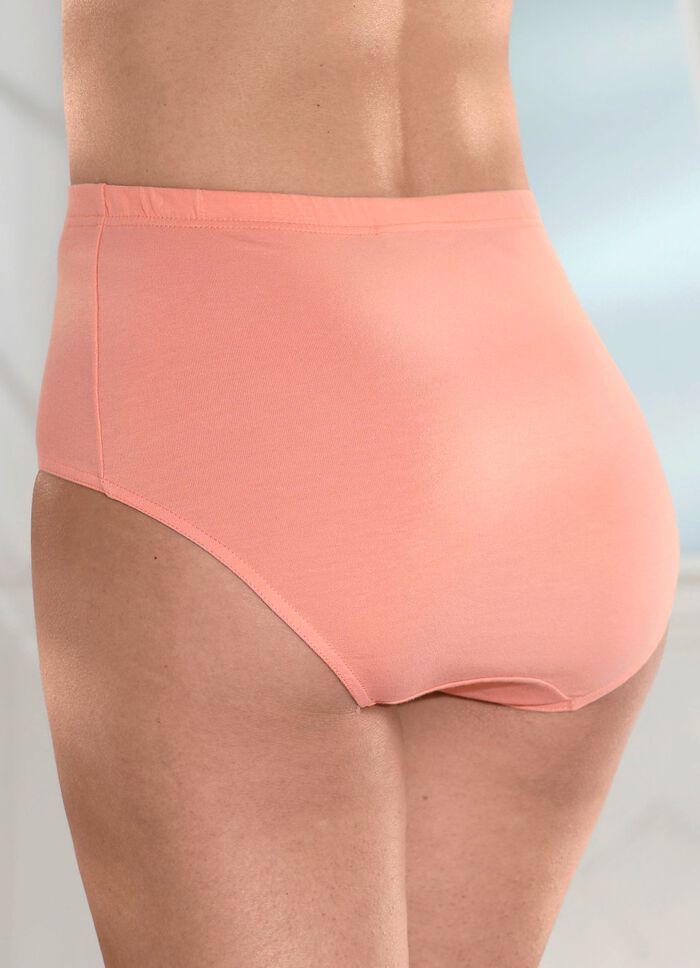 Set van vier slips met elastische band 