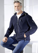 Fleecejack met capuchon 