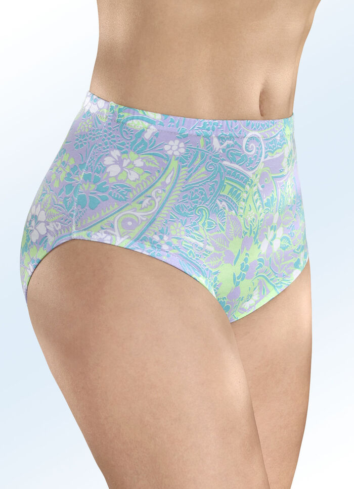 Verpakking met vijf slips met elastische band 