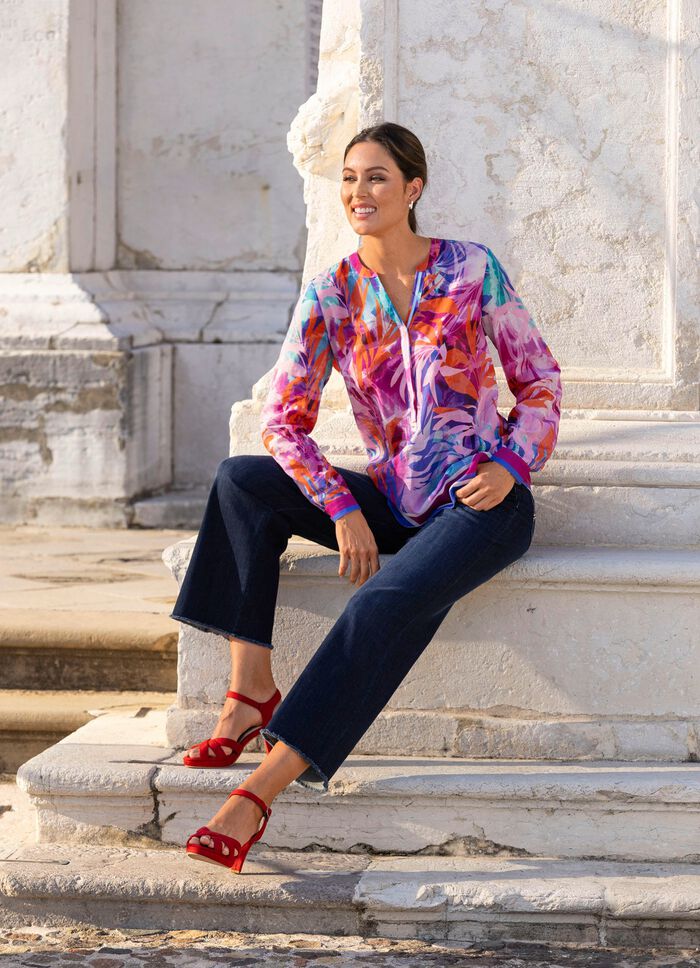 Tuniek met mooie rand 