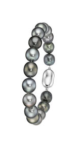 Elegante set met Tahiti-cultuurparels 