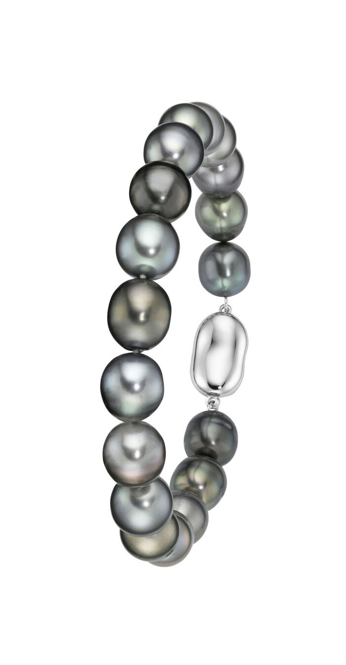 Elegante set met Tahiti-cultuurparels 