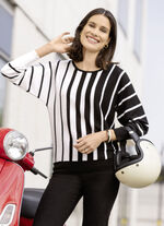 vleermuisvormige trui 