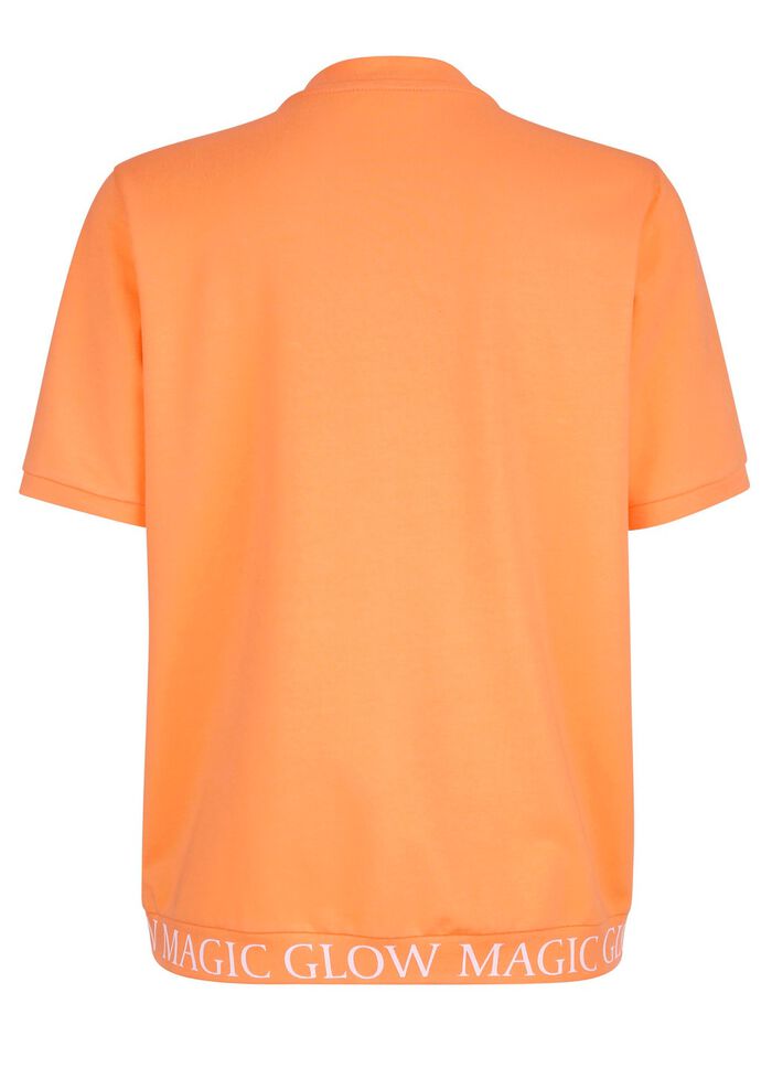 Sweatjack met geribbelde manchetten 