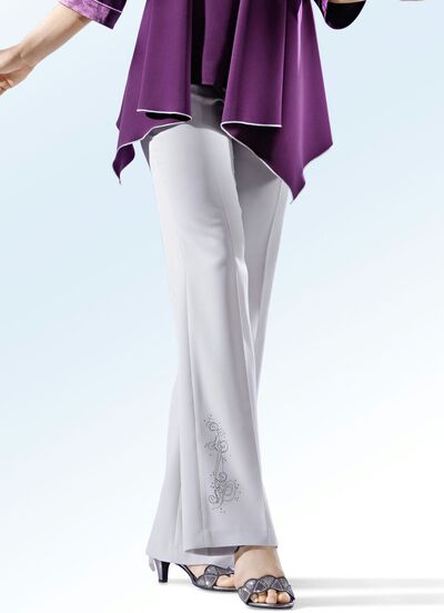 Broek met fraaie lovertjesversiering 