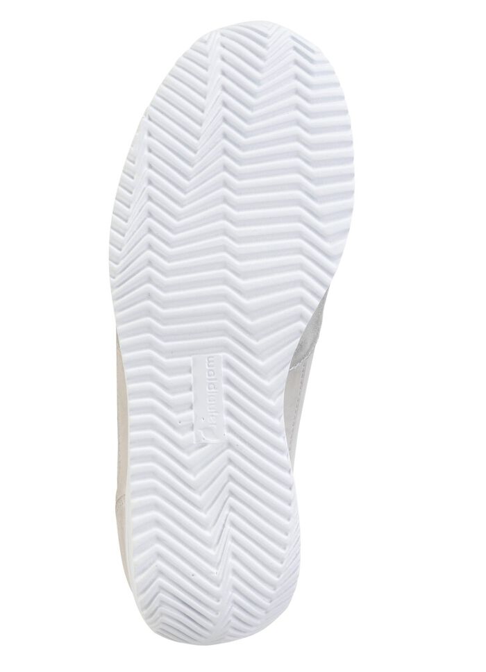 Waldl&auml;ufer, comfortabele dames veterschoenen, breedte H, met uitneembaar voetbed PASTELGRIJS