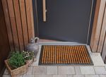 Kokosdeurmat met antislip rubberen achterkant 