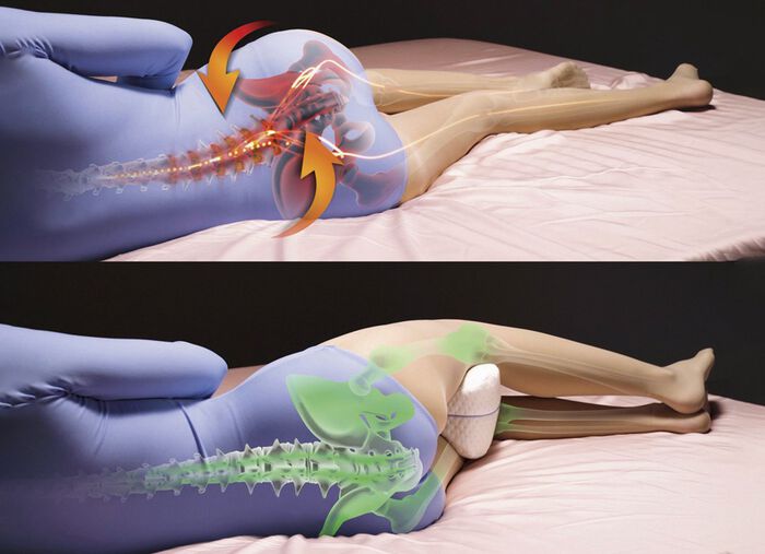 Dreamolino Beenkussen - comfort voor zijslapers op het hoogste niveau WIT