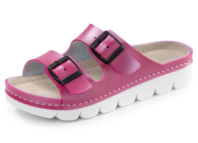 Klassieke damesmuiltjes met verstelbare sluitingen 