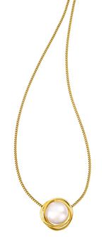 Bouton-kettinghanger met cultiv&eacute;parel 