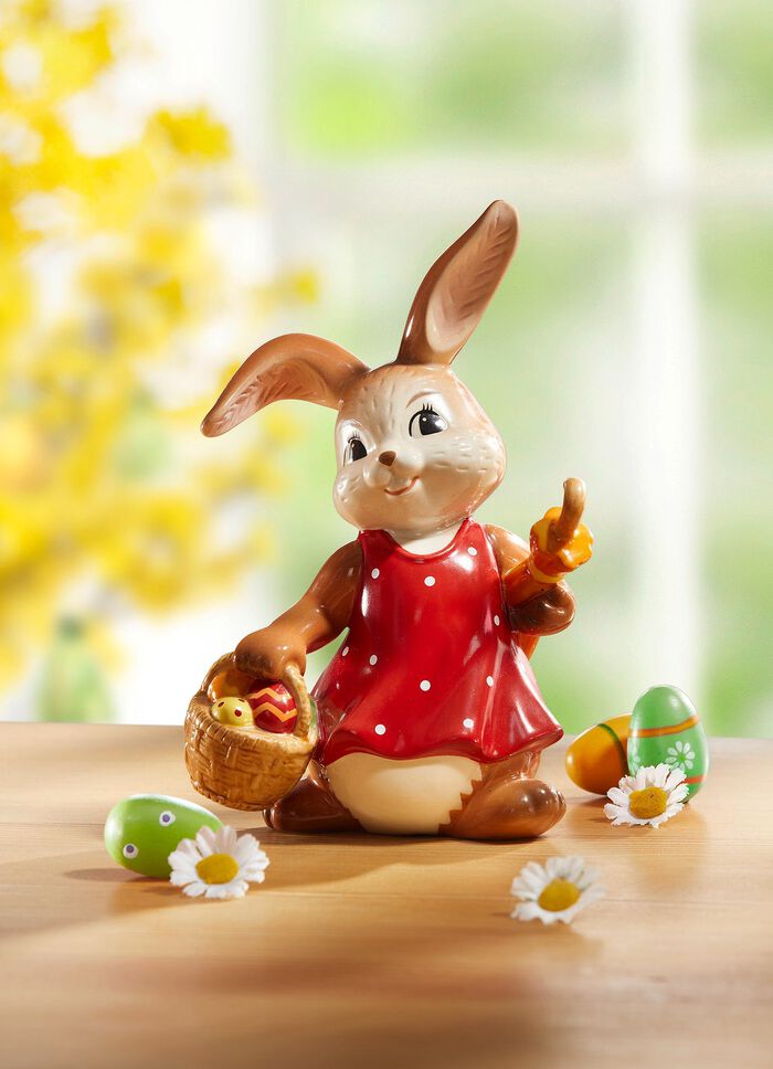 Konijn gemaakt van fijn steengoed 